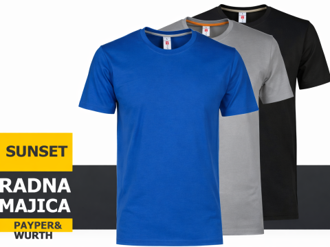 RADNA MAJICA T.K.R 100% PAMUK M-3XL PYPER& WURTH