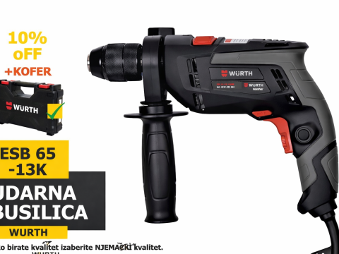 BUŠILICA UDARNA ESB 65-13K PRO WURTH +KOFER