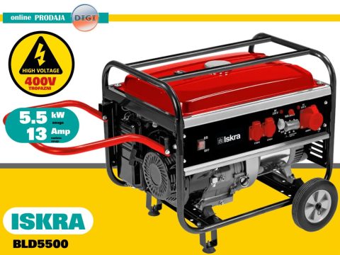 AGREGAT ISKRA BLD5500 TROFAZNI 5.5kW/ 7 kW