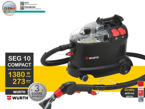 USISIVAČ ZA DUBINSKO PRANJE WURTH SEG 10 COMPACT