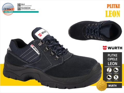 RADNE CIPELE PLITKE 39-47 LEON WURTH