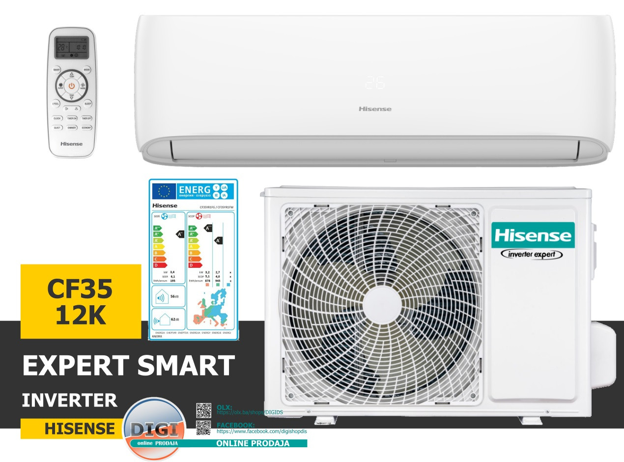 INVERET EXPERT SMART CF35YR1FG12K -20/WIFI HISENSE