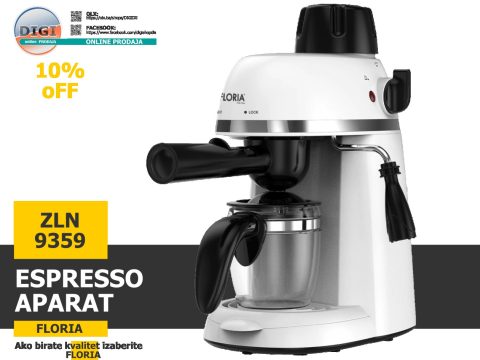 KAFE APARAT ZA ESPRESSO KAFU ZLN9359 FLORIA