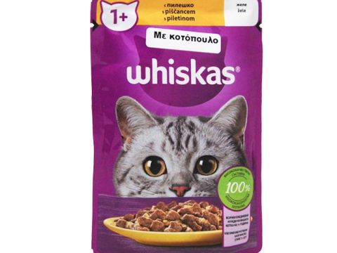 HRANA ZA MAČKE POUCH PILETINA 85g WHISKAS