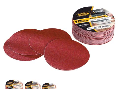 BRUSNI PAPIR OKRUGLI FI115 P40-P120 SGS TOOLS