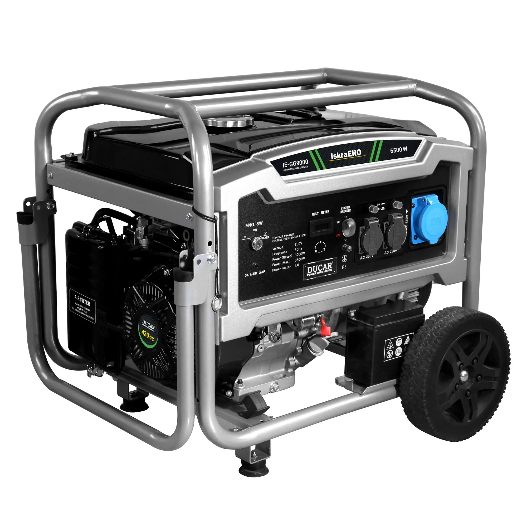 BENZINSKI AGREGAT IE-GG9000 6,5/ 9 KW