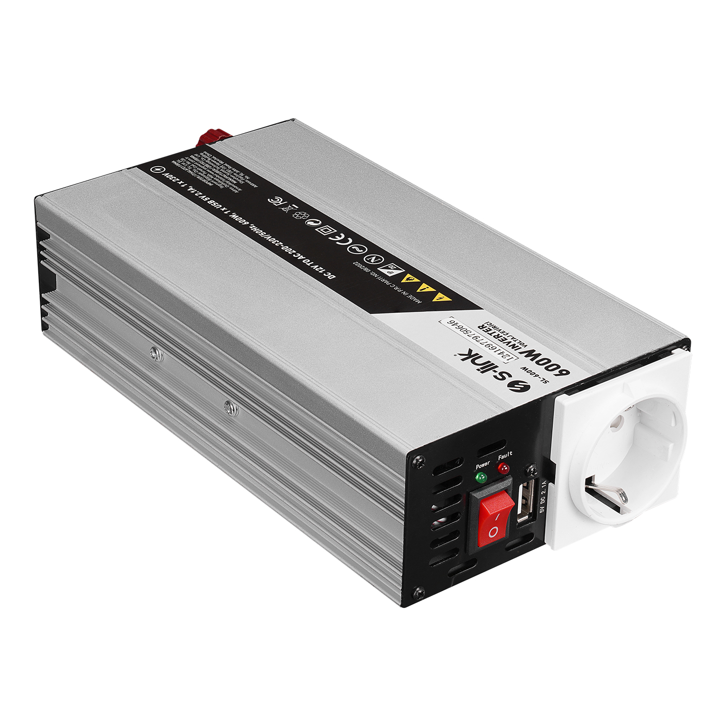 PRETVARAČ/ INVERTER NAPONA 600W 12V 230V SL-600W