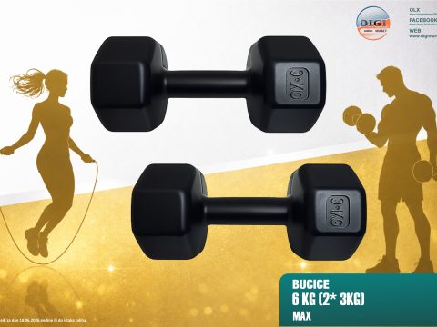 SET TEGOVA BUČICA 6KG (2* 3KG) MAX